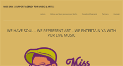 Desktop Screenshot of miss-sam.de